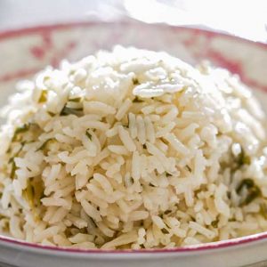 Simple Rice With Parsley