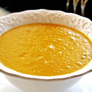 Gluten Free Thai Carrot Soup
