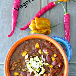Gluten-Free Skinny Vegetarian Chili
