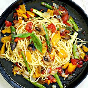 Gluten Free Roasted Veggie Pasta