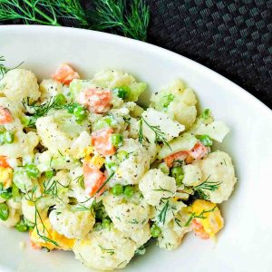 Gluten Free Cauliflower Salad