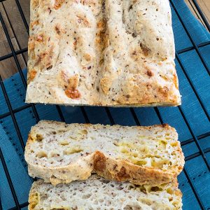 Gluten Free Olive Oil Cheese Bread