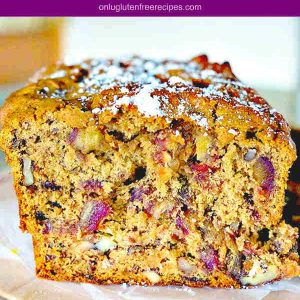 Gluten Free Classic Walnut Date Loaf