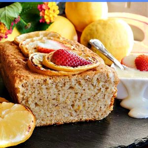 Gluten Free Vegan Lemon Loaf