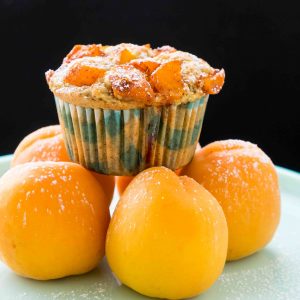 Gluten Free Buckwheat Apricot Muffins
