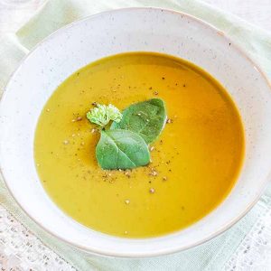 Vegan Cream of Super Greens Soup