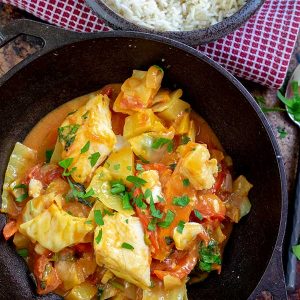 Caribbean Fish Curry