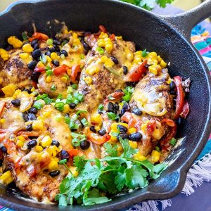 Santa Fe Skillet Chicken Dinner