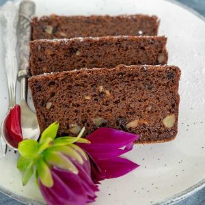 Grain-Free Gingerbread Walnut Loaf (Gluten-Free, Dairy-Free, Paleo)