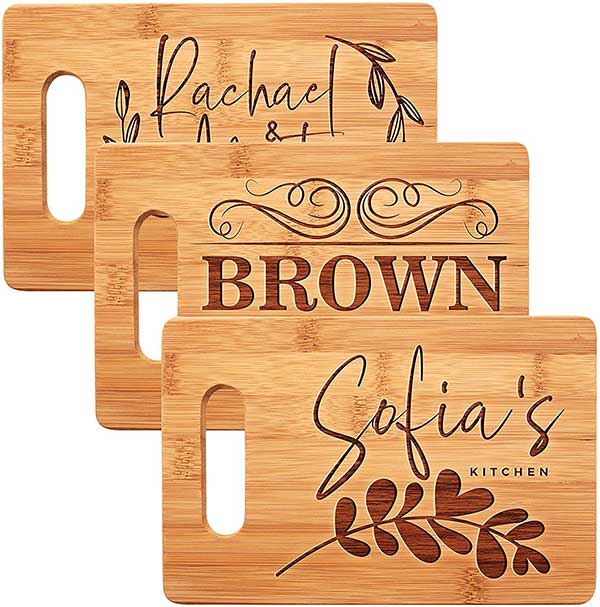 personalized cutting board