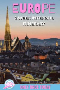 2 Weeks in Central Europe Interrail Route