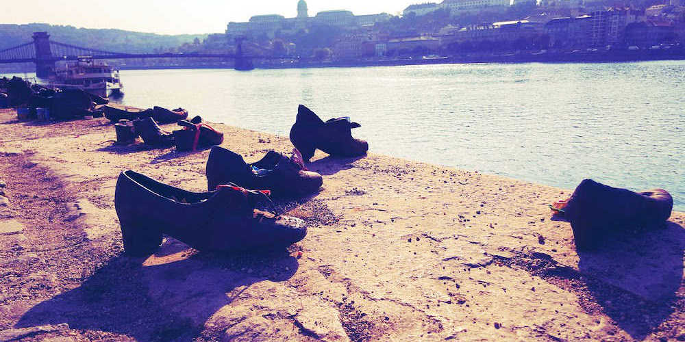 Shoes at the Danube Budapest