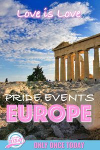 Pride events in Europe