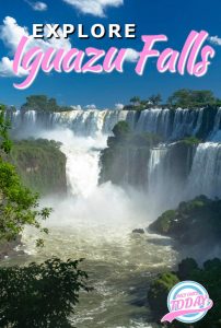 Iguazu Falls at the Brazil and Argentina side