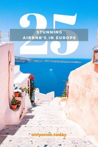 Airbnb listings in Europe