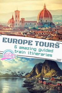Guided train tours Europe