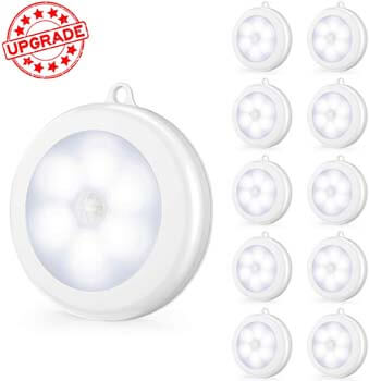 4. Mlambert2019 Upgraded Motion Sensor LED Night Light