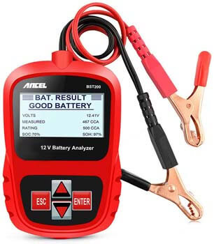 1. ANCEL BST200 Car Battery Load Tester