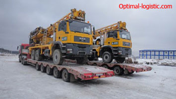 Transportation of large-size equipment Transportation of large-size equipment