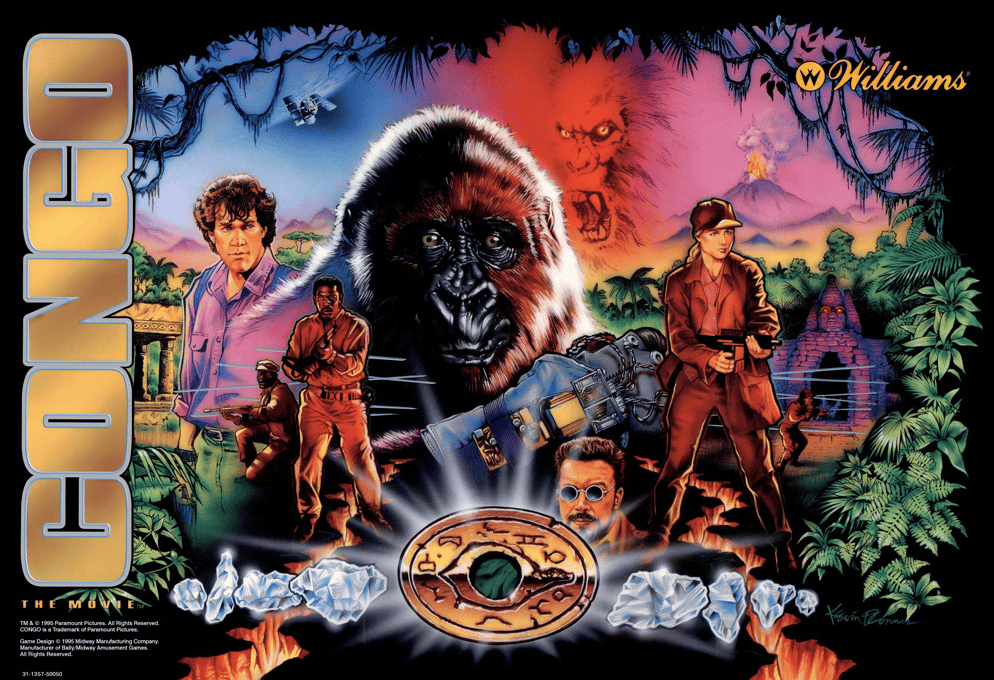 Congo Pinball Machine