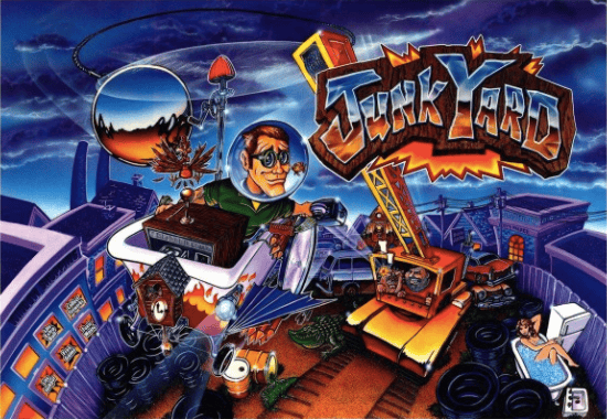 Junkyard Pinball Translite