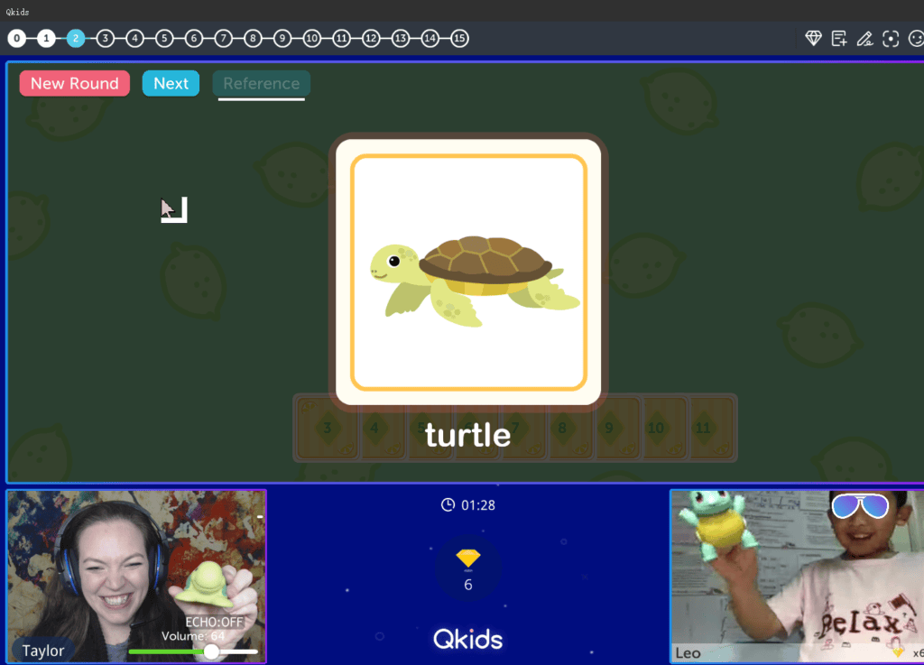 Meet Taylor - Living The Life As An Online English Teacher Teaching English Online with props 1024x737 - Meet Taylor - Living The Life As An Online English Teacher