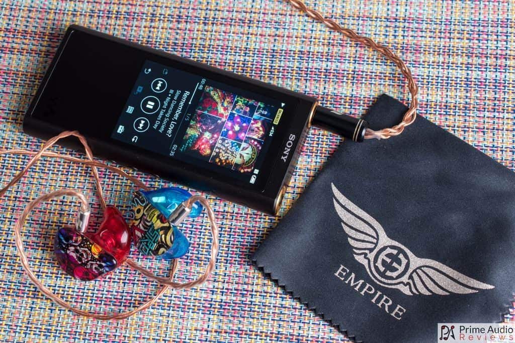Empire Ears Bravado with Sony NW-ZX300