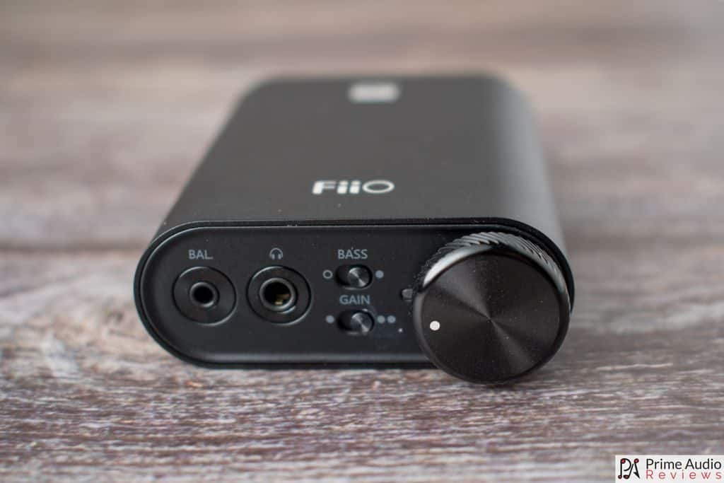 FiiO K3 front panel