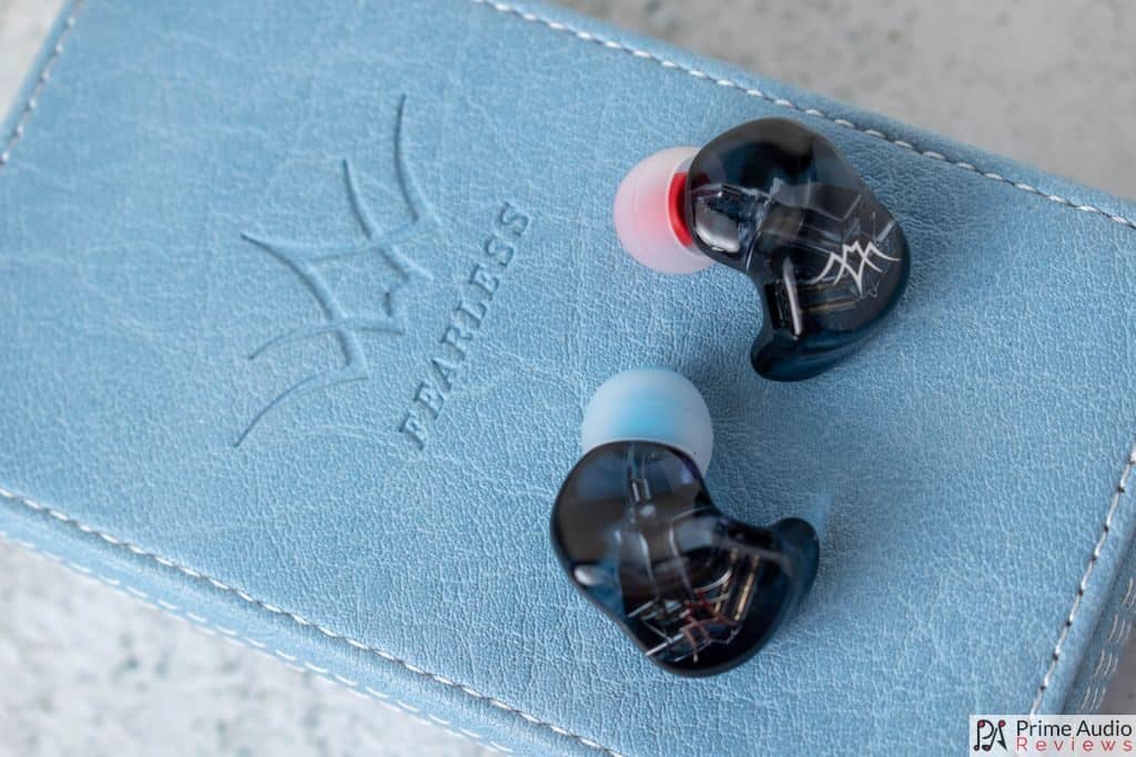 Fearless Crystal Pearl faceplates and case