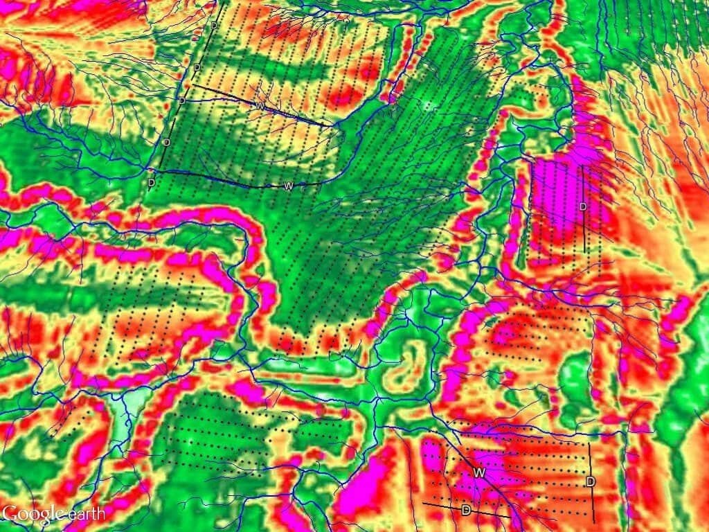 Macadamia growers' case study 2017 22 LS factor with trees and water lines