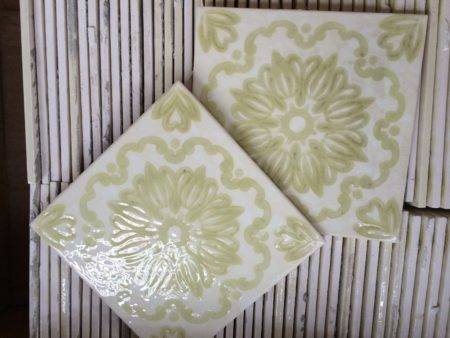 Retro Fliesen 70er Jahre grün kaufen | Fliesen | Baustoffshop von restado