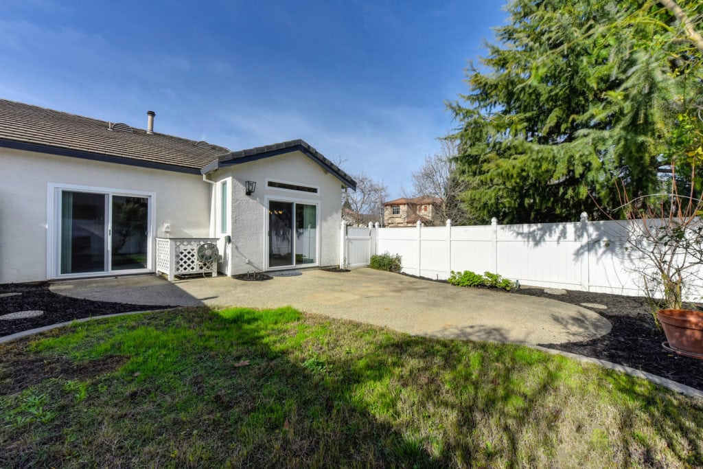 Home for Sale 1733 Atwell Exterior - View Master Slider + Kitchen Slider