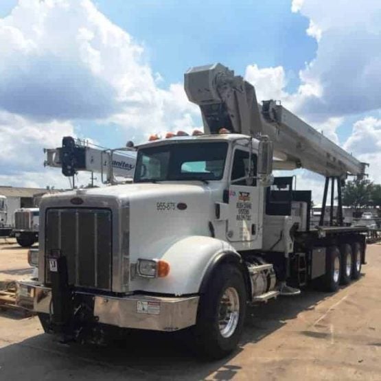 Far West Roofing’s Crane Far West Roofing's Crane