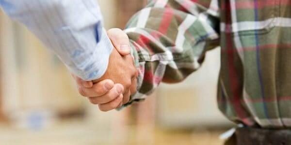hand shake hand shake