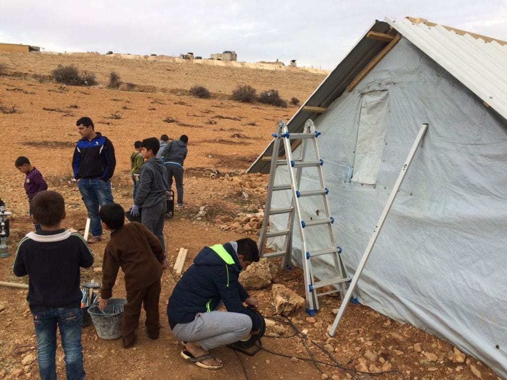 Only a stone’s throw from the Syrian border: Syrian refugees have to overcome the hardest winter in Arsal, Lebanon