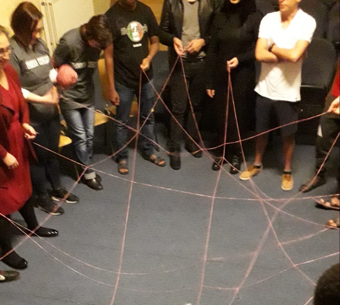 Improv games empower refugee youth, builds bonds