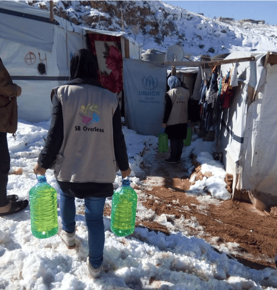 Aide d’urgence aux établissements pendant des tempêtes au Liban