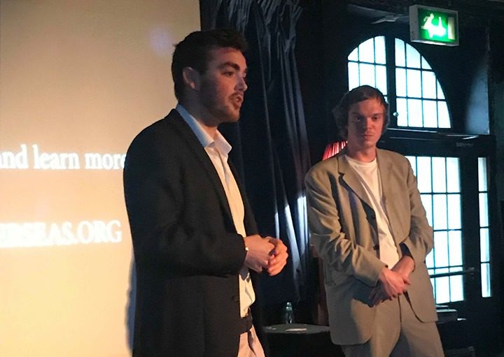 Presenting “Giving Hope” short film in Brussels and London
