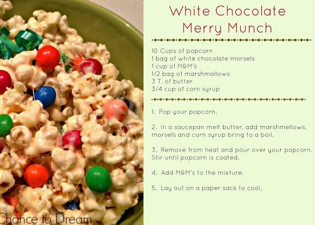 Second Chance to Dream White Chocolate Merry Munch