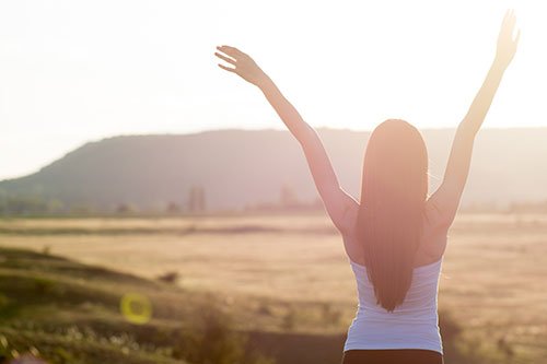celebrating health with chiropractic adjustment