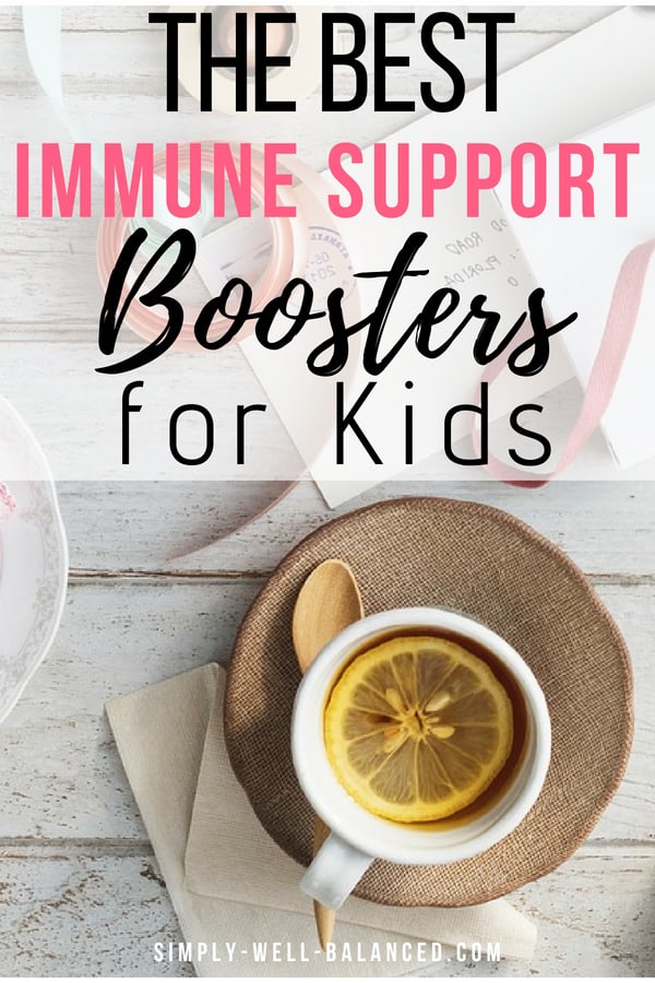 Our family\'s favorites immune system boosters for kids. During cold and flu season we rely on essential oils and other products to keep our children healthy. If you are looking for tips on how families can keep the germs away this is an excellent post with great product recommendations. It includes naturals products like black elderberry and to stay healthy this winter.