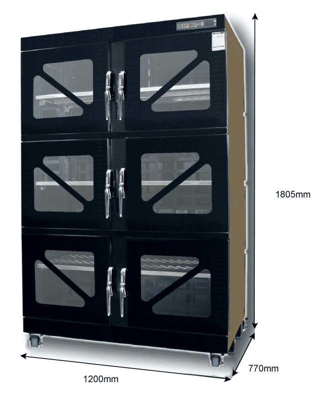 T40W 1200 - 5%RH - 40C Dry Cabinet | Capacity: 833L T40W 1200 - 5%RH - 40C Dry Cabinet | Capacity: 833L