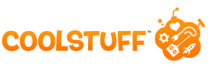 Logotyp för CoolStuff som säljer studentpresenter