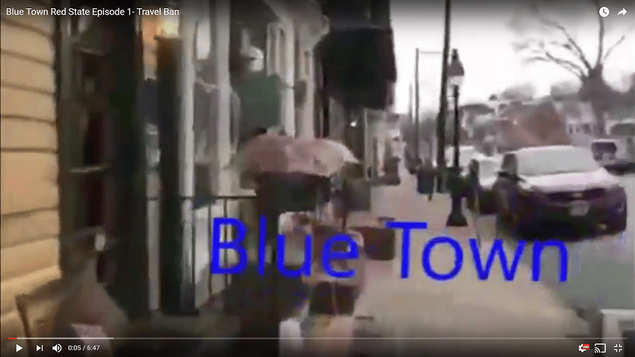 Blue Town Red State