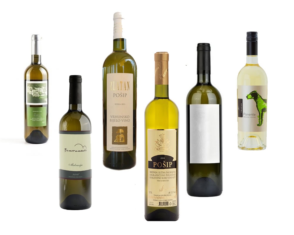 Croatian white wine
