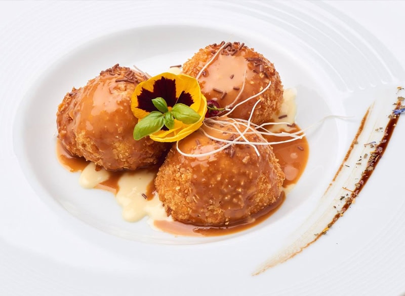 Fried ice cream