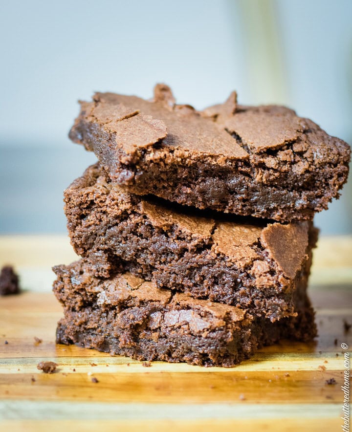 stack of 3 brownies