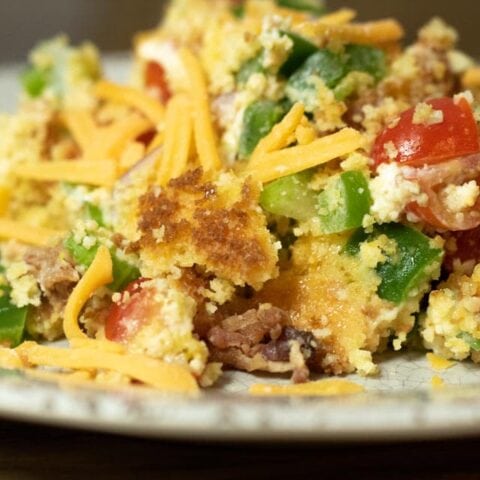bacon cornbread salad