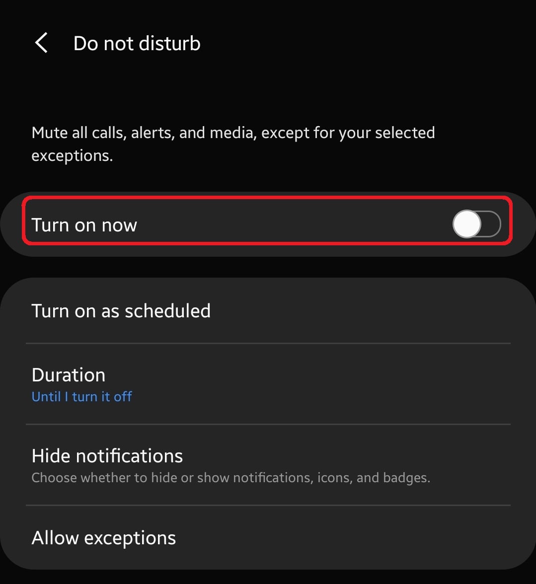 How To Turn On Do Not Disturb In Samsung TheDroidGuy