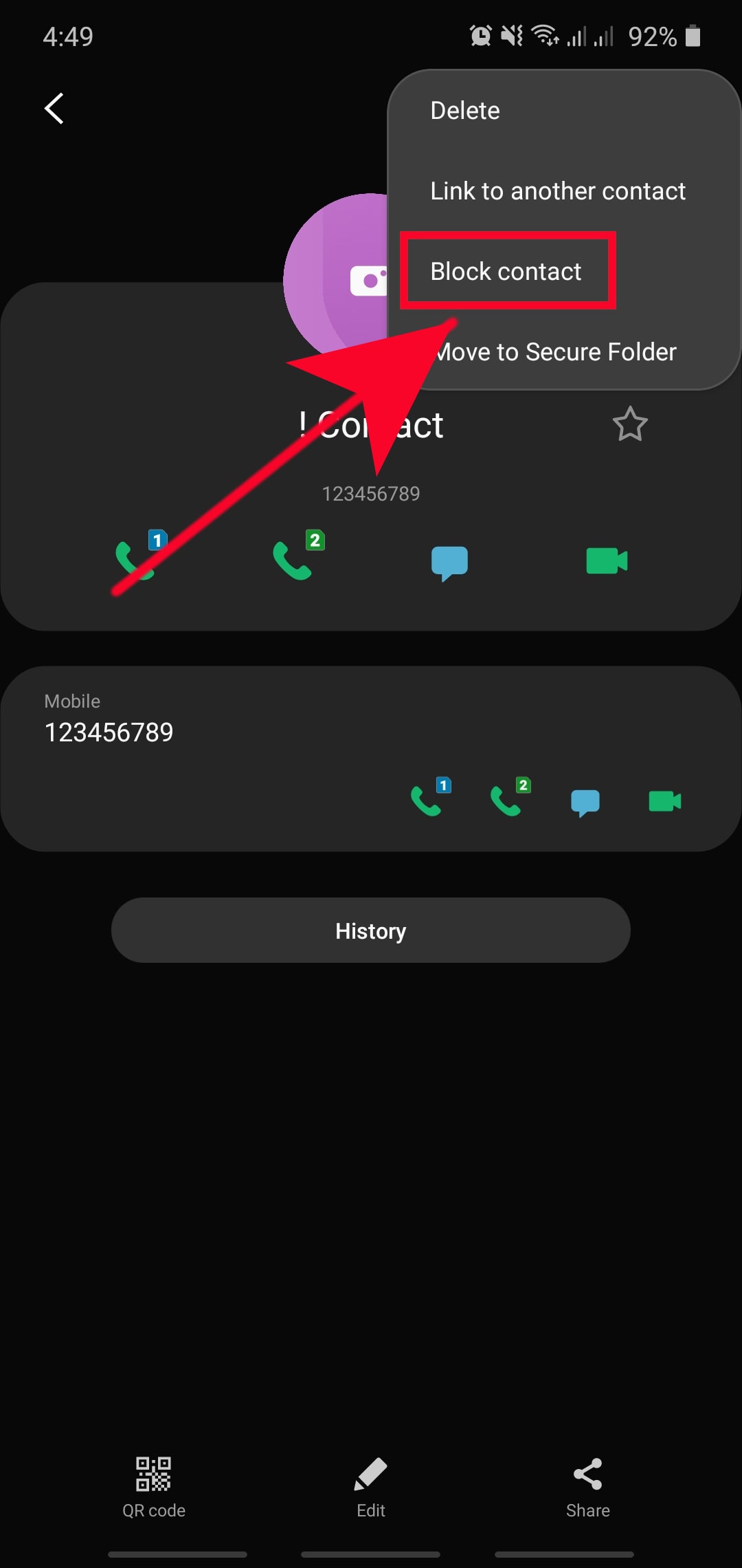 How To Block A Phone Number On Samsung (Android 10)